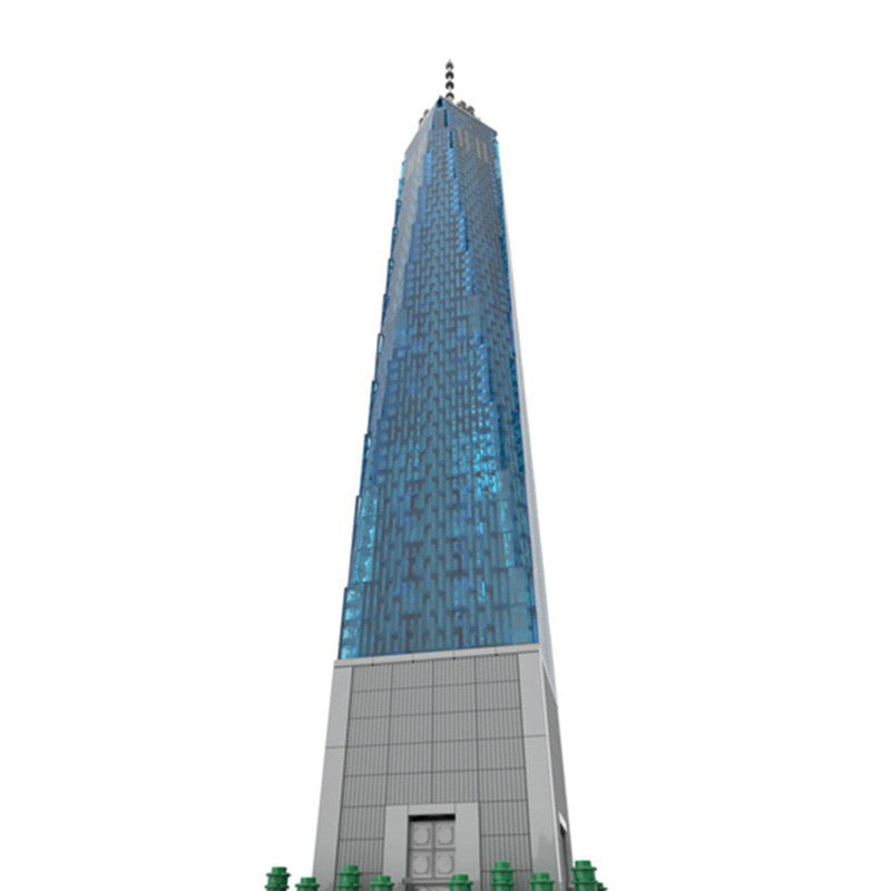 One World Trade Center Building Kit | 1:800 Scale | LEGO-Compatible MOC - 2
