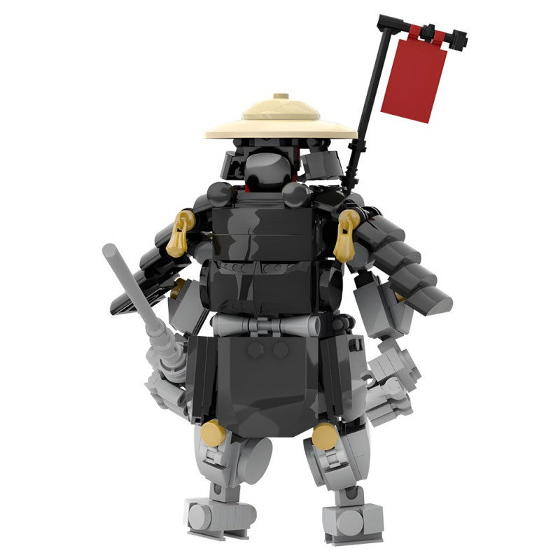 Oni Samurai Mech Building Kit | LEGO-Compatible MOC - 1