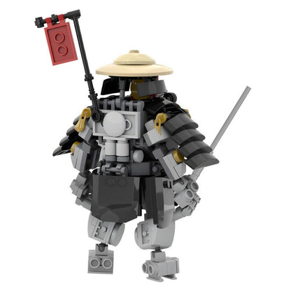 Oni Samurai Mech Building Kit | LEGO-Compatible MOC - 2