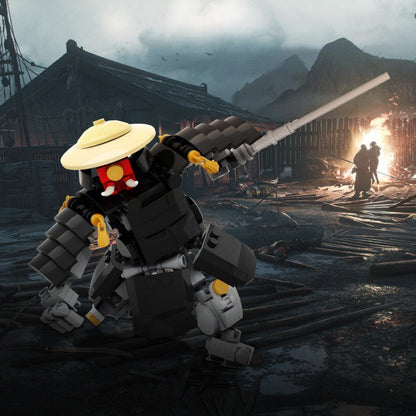 Oni Samurai Mech Building Kit | LEGO-Compatible MOC - 3