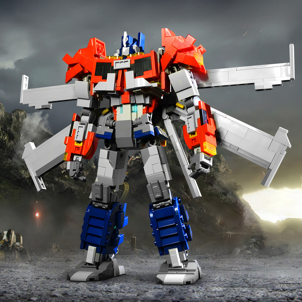 optimus prime beast hunters version | transformers prime | moc-205628 - 1