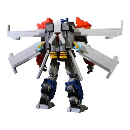 optimus prime beast hunters version | transformers prime | moc-205628 - 4