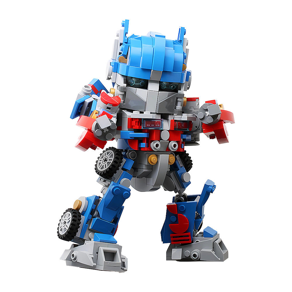 optimus prime brickheadz | transformers | moc-167267 - 3