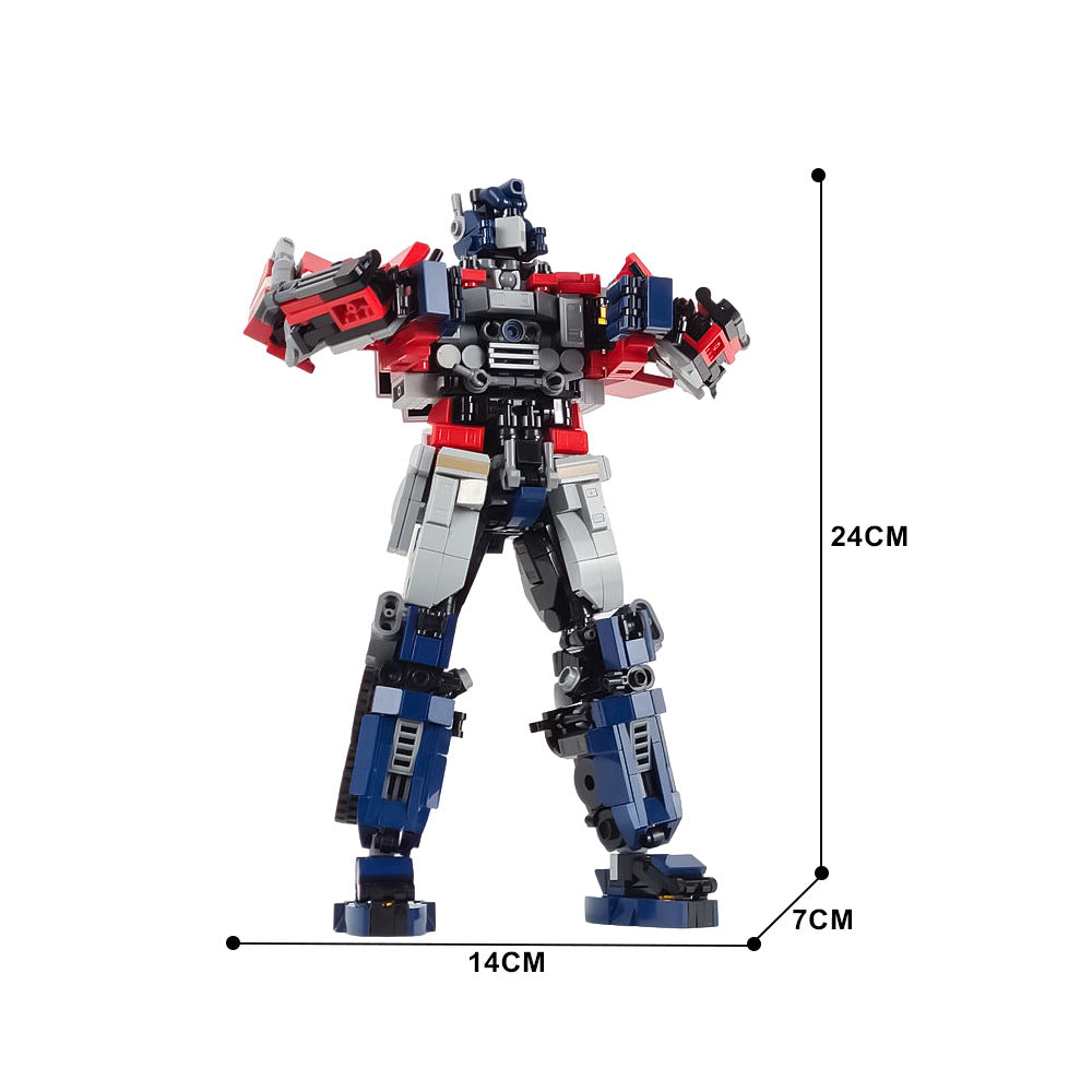 optimus prime building set | transformers | moc-157017 - 4