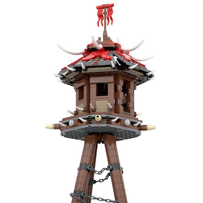 Orc Fortress Tower Fantasy MOC Building Kit - 2