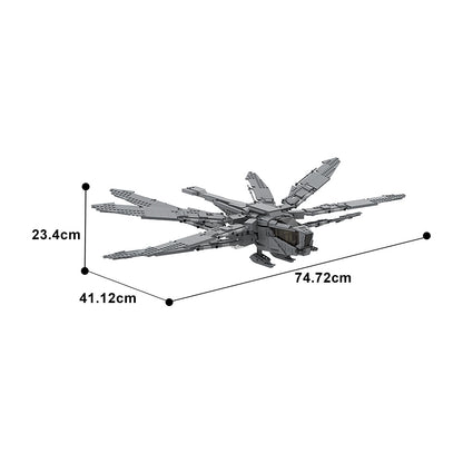 ornithopter building set | dune | moc-102660 - 4