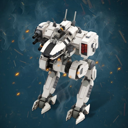 Osiris Mech MOC Combat Robot Figure Building Kit | Sci-Fi Mecha Model - 3