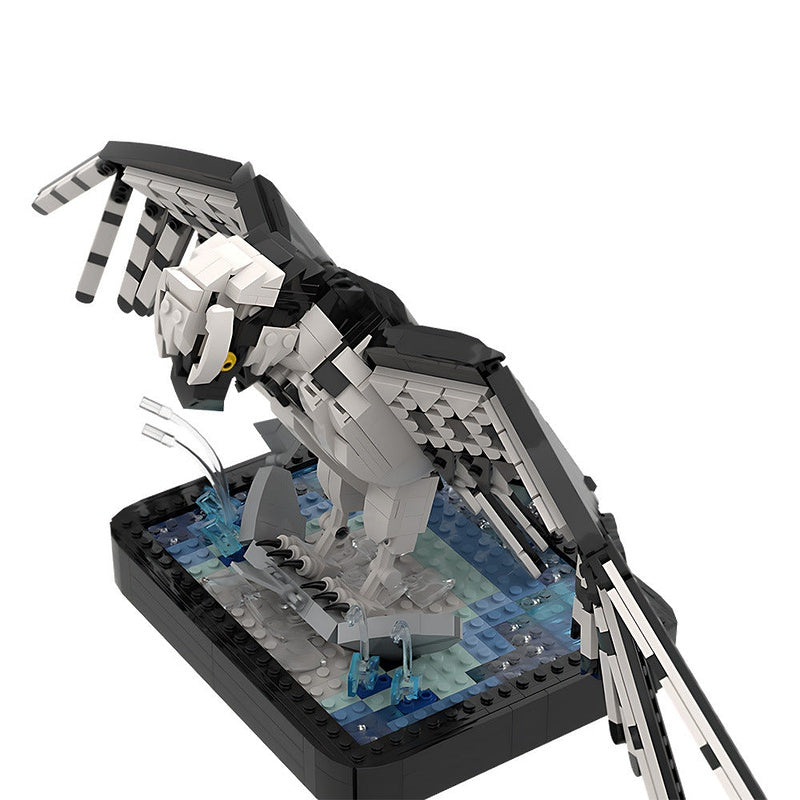 Osprey Sea Hawk MOC Bird Building Kit | 1449 PCS Avian Model Kit - 3