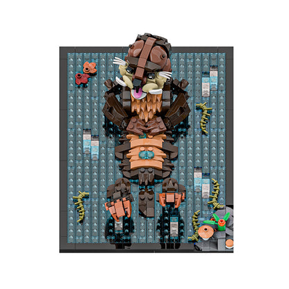 otter building set | lego compatible - 3