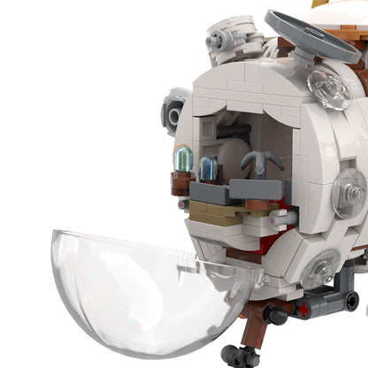Outer Hearthian Ship Spacecraft Building Kit | LEGO-Compatible MOC - 4