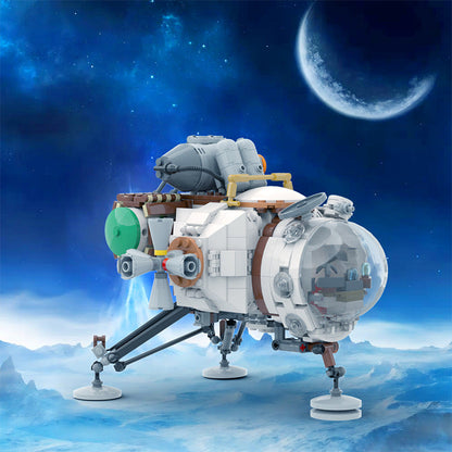 Outer Hearthian Ship Spacecraft Building Kit | LEGO-Compatible MOC - 6
