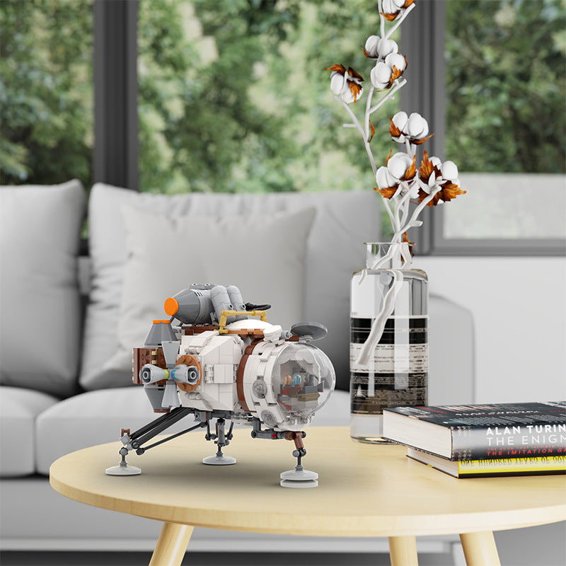 Outer Hearthian Ship Spacecraft Building Kit | LEGO-Compatible MOC - 7