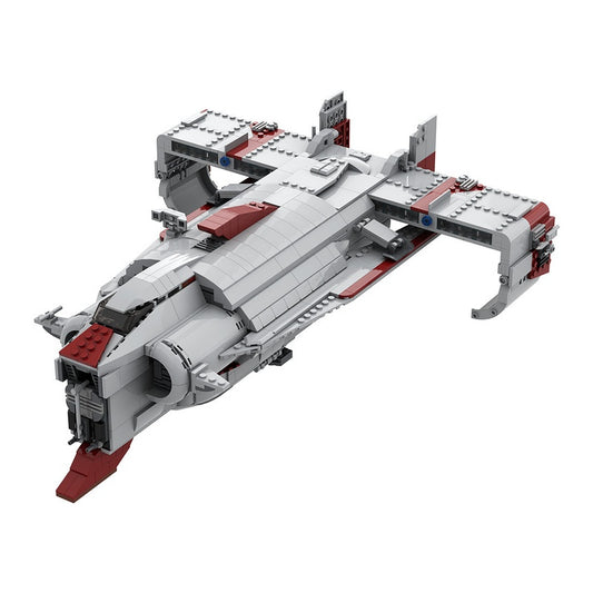 Outer Rim Explorer Transport Building Kit | LEGO-Compatible MOC - 5