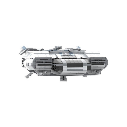 Outlaw Space Transport MOC Futuristic Spaceship Building Kit - 5