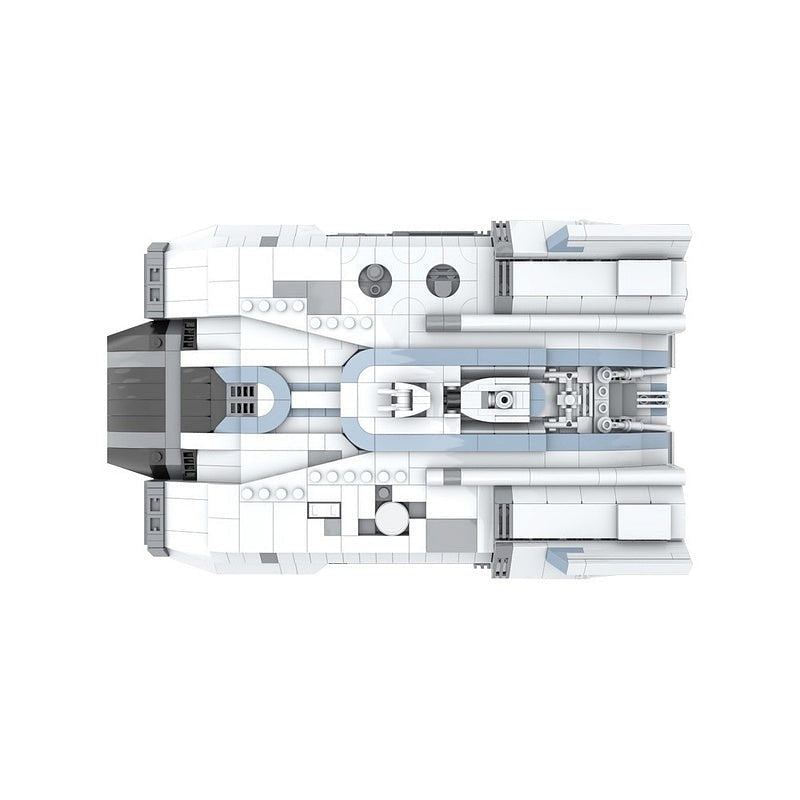 Outlaw Space Transport MOC Futuristic Spaceship Building Kit - 6