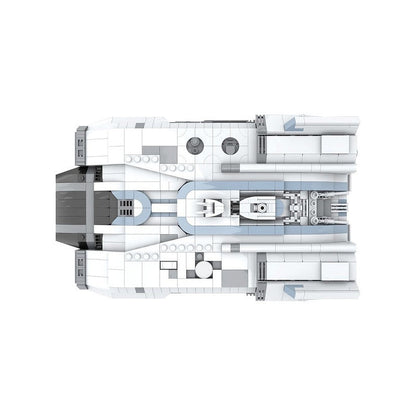Outlaw Space Transport MOC Futuristic Spaceship Building Kit - 6