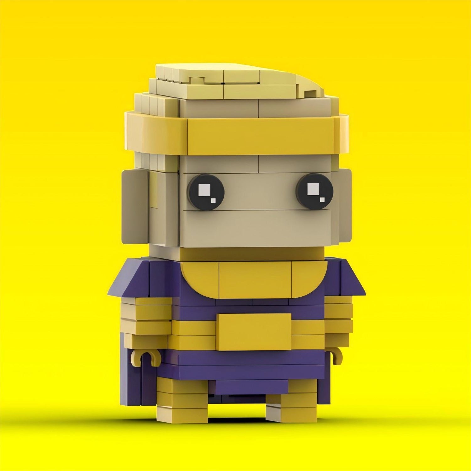 ozymandias brickheadz building kit | watchmen | moc-117430 - 4