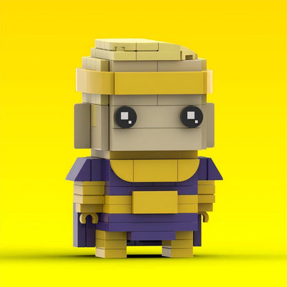 ozymandias brickheadz building kit | watchmen | moc-117430 - 4