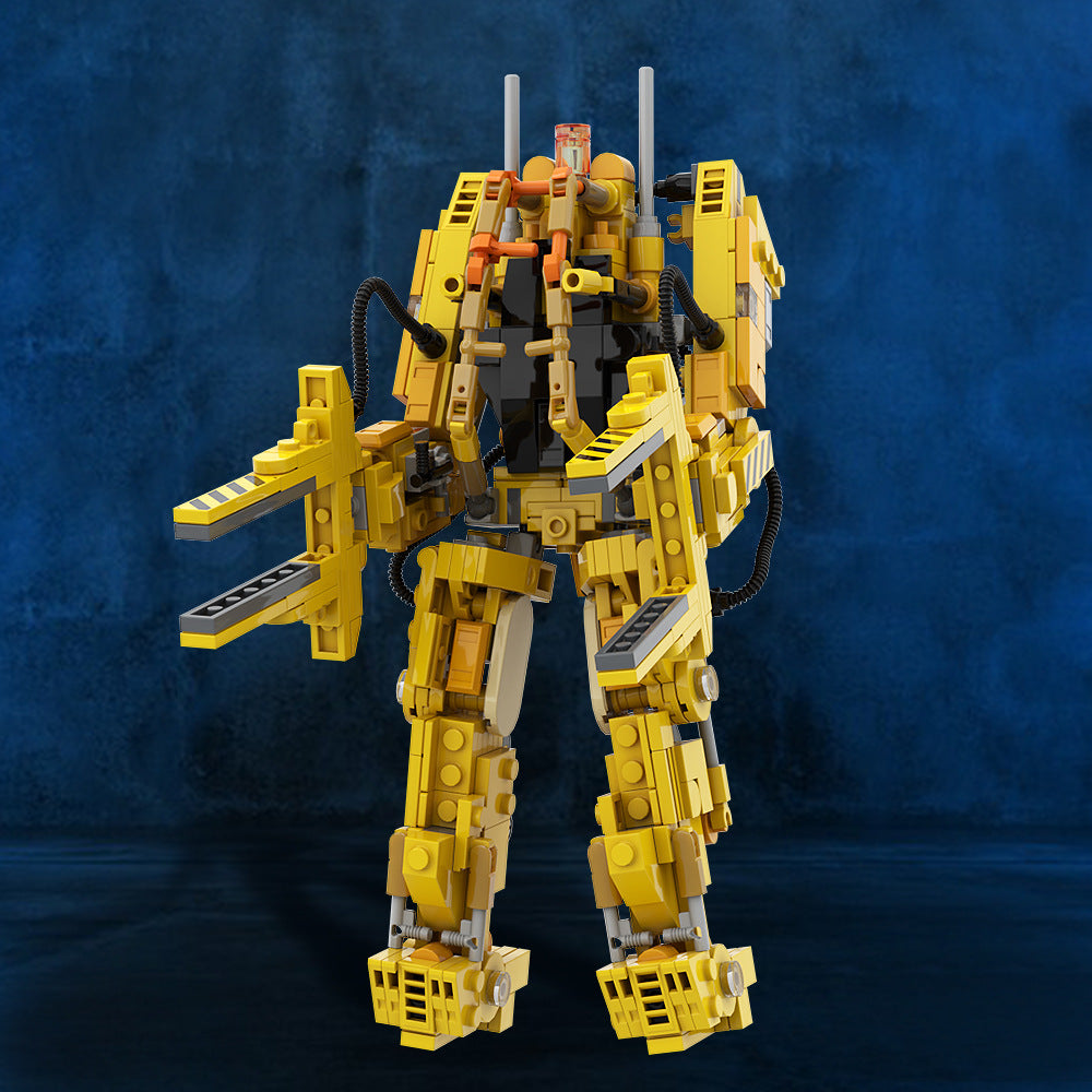 p-5000 powered work loader building set | aliens | moc-129373 - 1