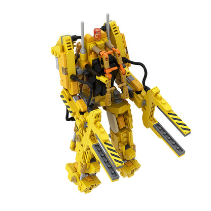 p-5000 powered work loader building set | aliens | moc-129373 - 2