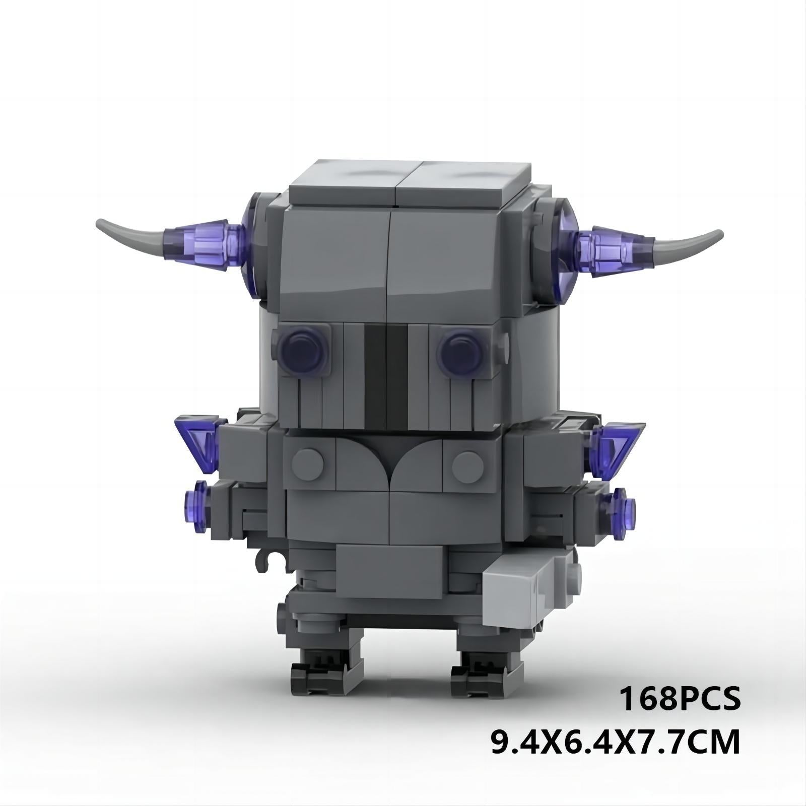 p.e.k.k.a brickheadz building set | clash of clans | lego-compatible - 3