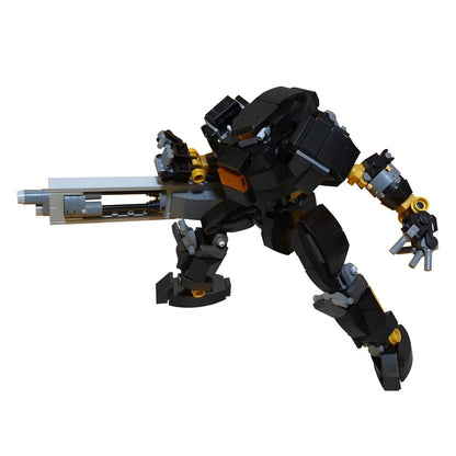 PA-001 Marauder Power Armor Building Kit | Compatible MOC - 3