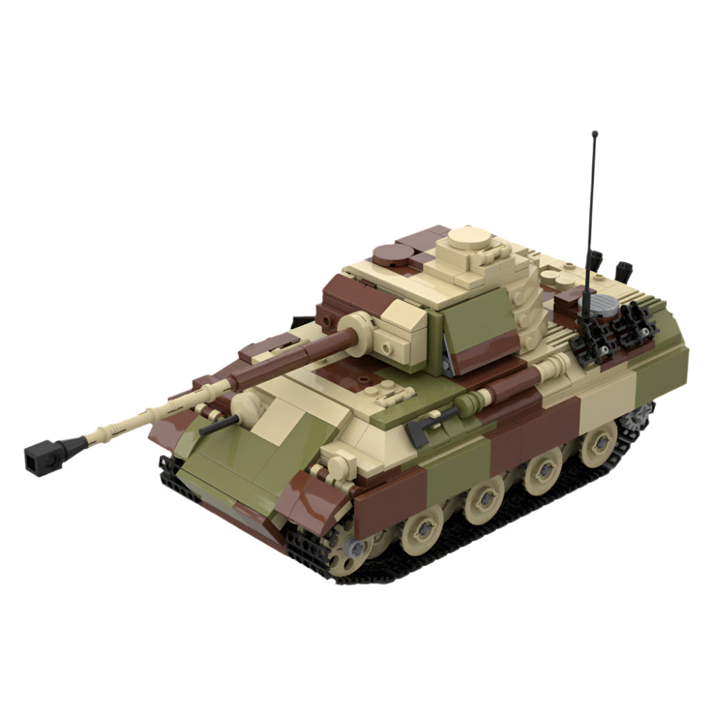 panther g german tank building set | ww2 | moc-85834 - 2