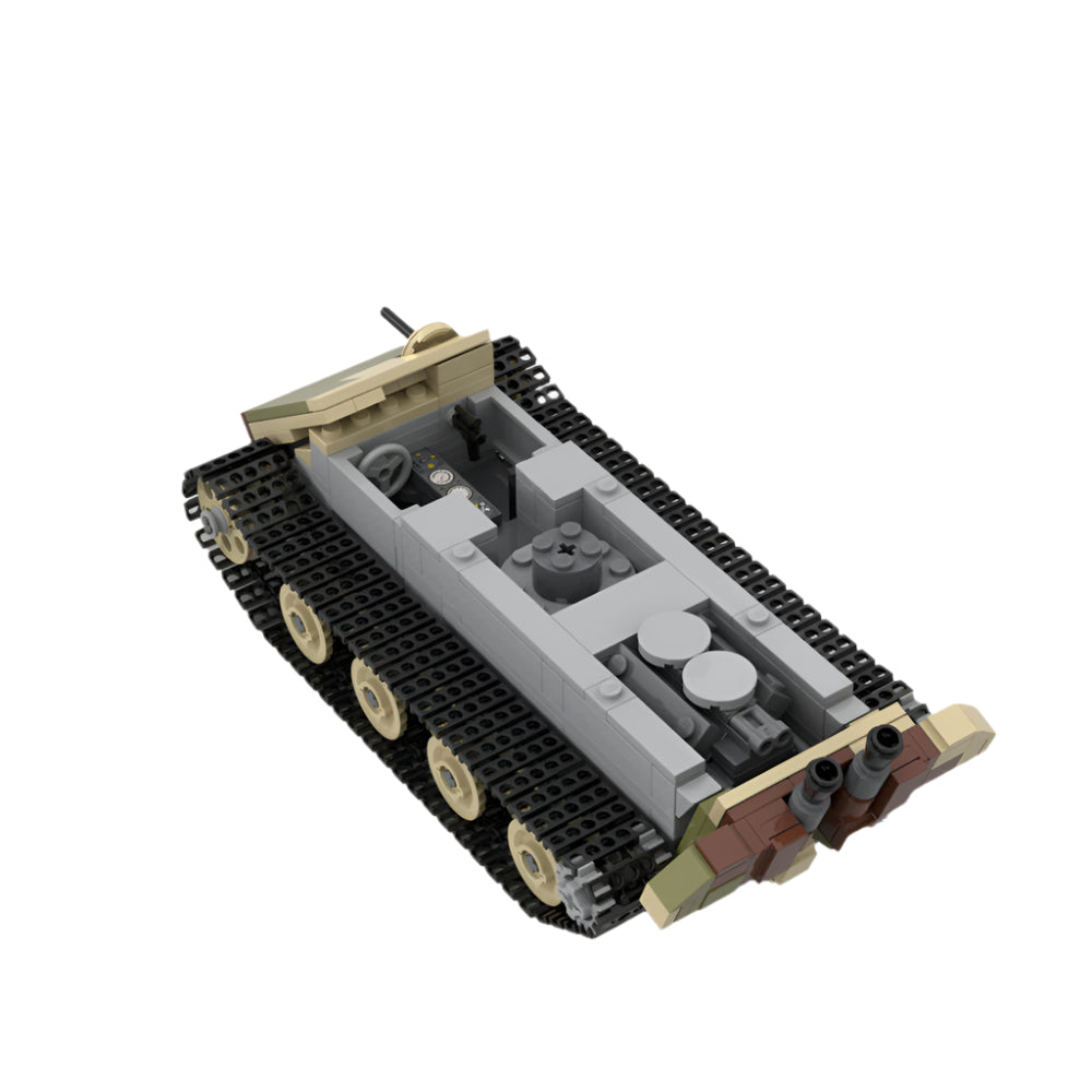 panther g german tank building set | ww2 | moc-85834 - 3