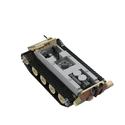 panther g german tank building set | ww2 | moc-85834 - 3