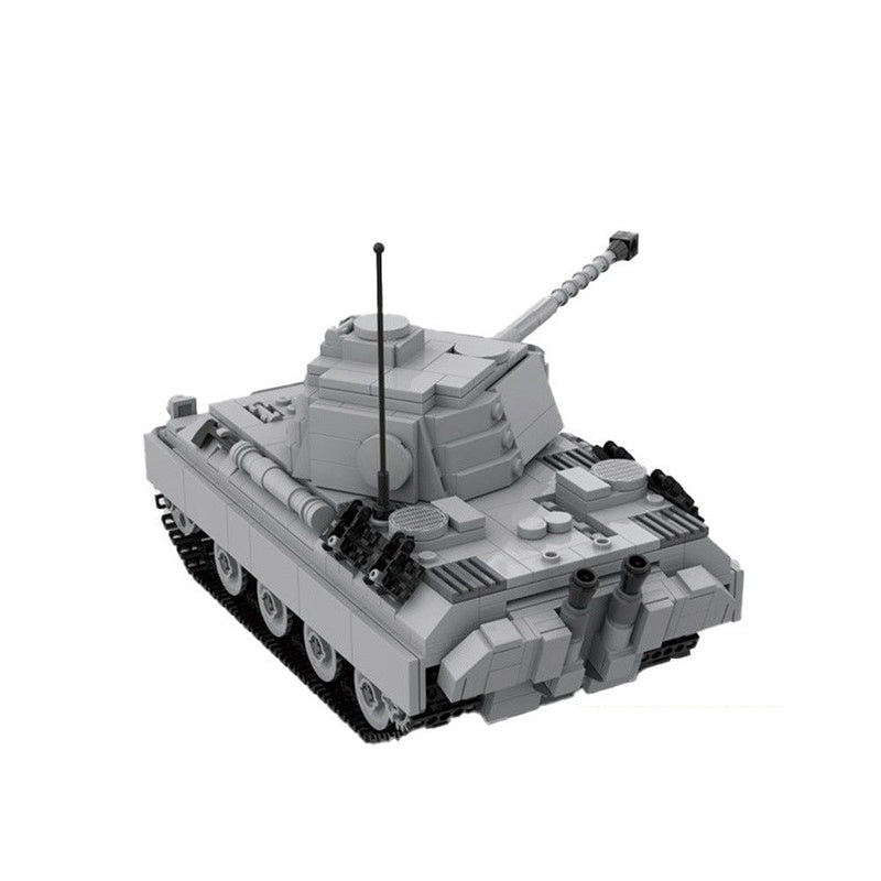 Panther G WW2 Tank MOC Building Kit | Military Display Model - 6
