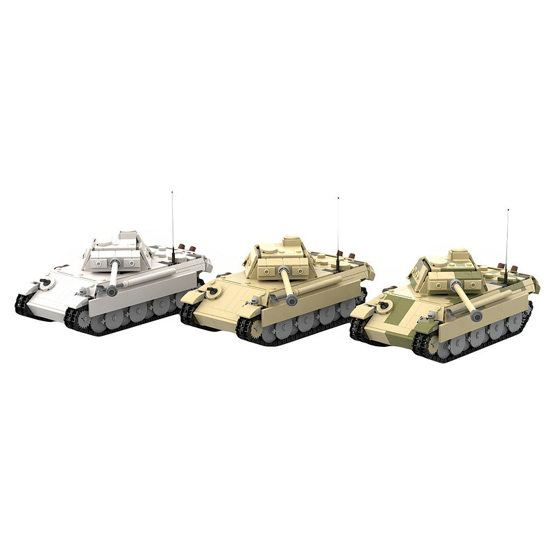 Panther G WWII Medium Tank MOC Building Kit - 1