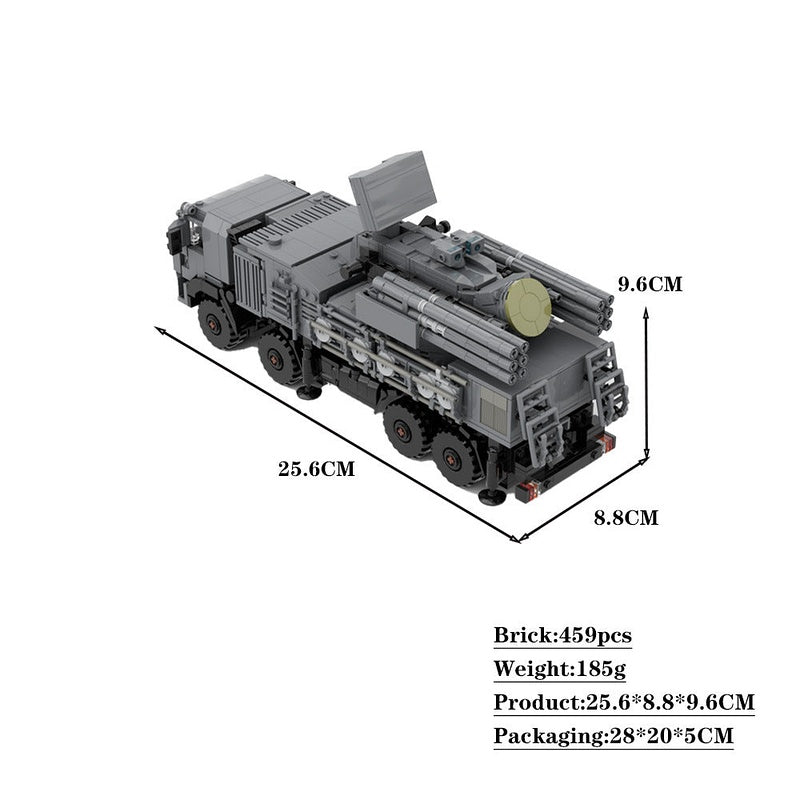 PANTSIR S1 Air Defense Turret MOC Building Kit | Military Equipment Model - 2