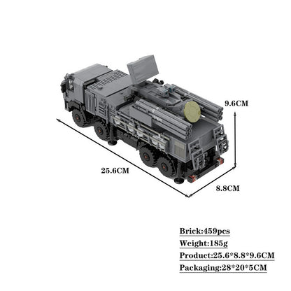 PANTSIR S1 Air Defense Turret MOC Building Kit | Military Equipment Model - 2