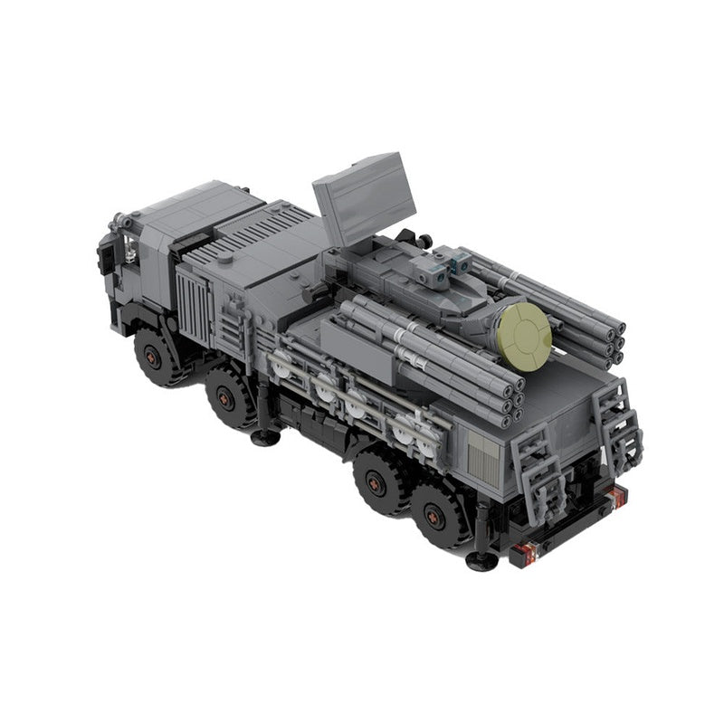 PANTSIR S1 Air Defense Turret MOC Building Kit | Military Equipment Model - 3