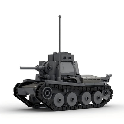 Panzer 38(t) WWII Tank MOC Building Kit | Historical Military Vehicle - 3