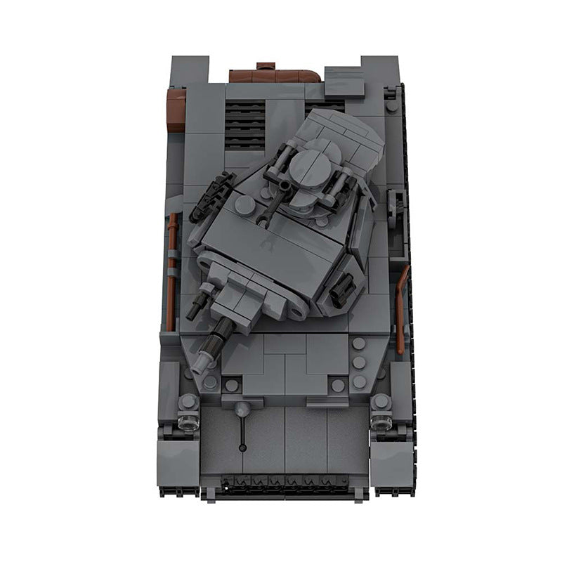 Panzer IV D Tank Building Kit | LEGO-Compatible MOC - 6