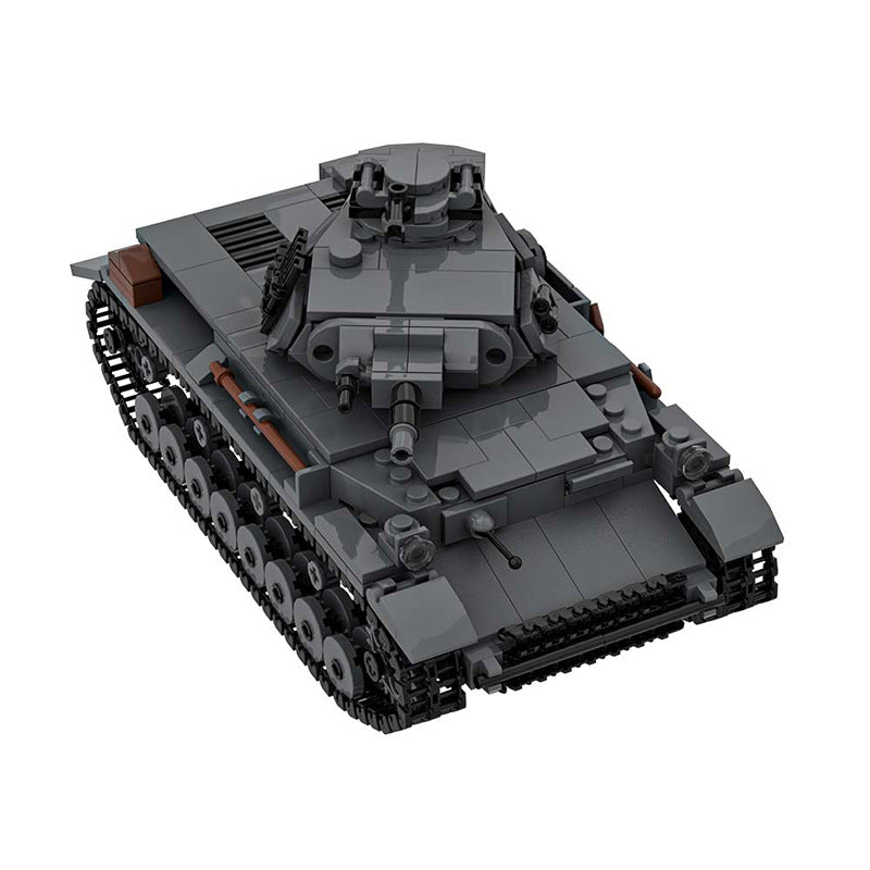 Panzer IV D Tank Building Kit | LEGO-Compatible MOC - 7