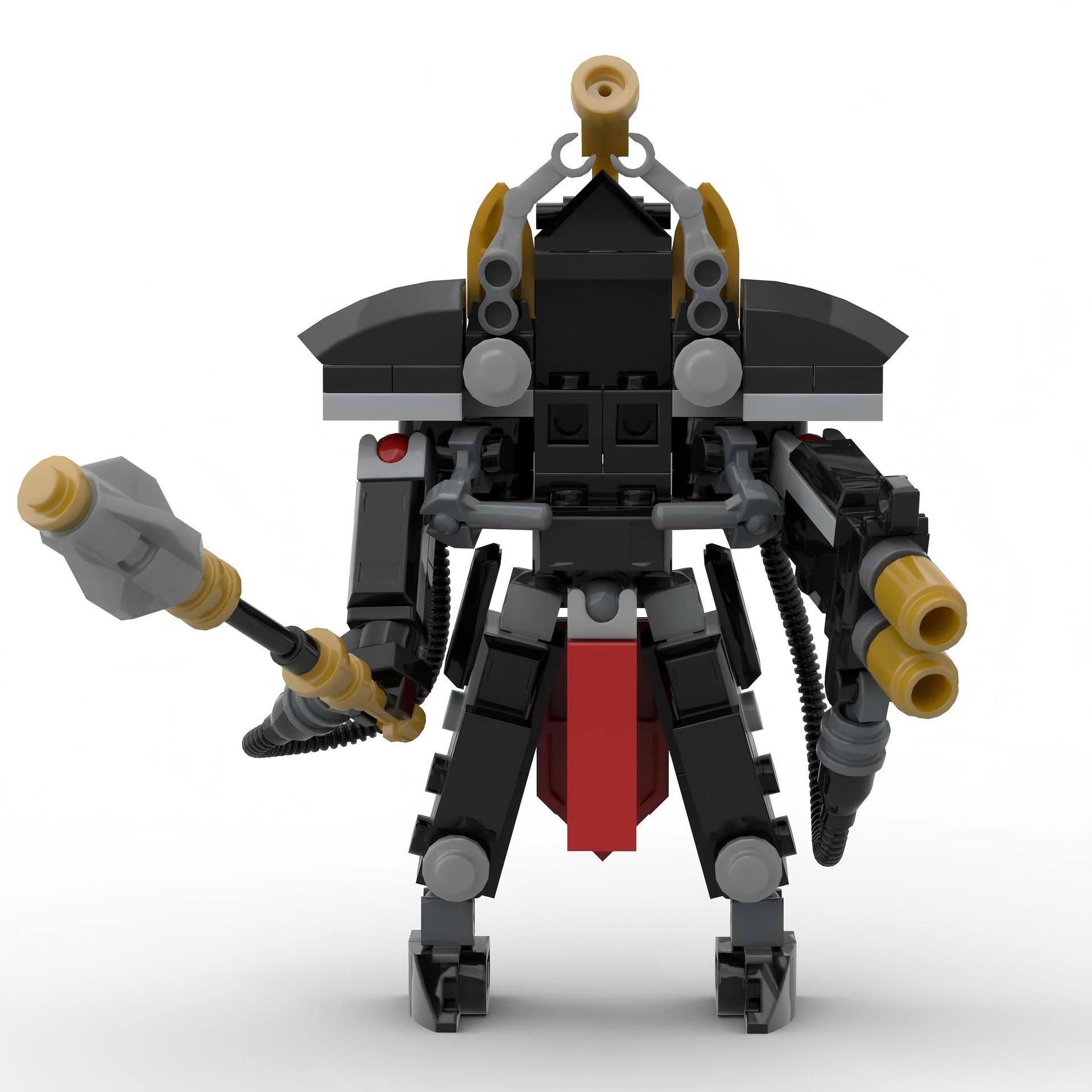 paragon warsuit building set | warhammer 40k | moc-160334 - 4