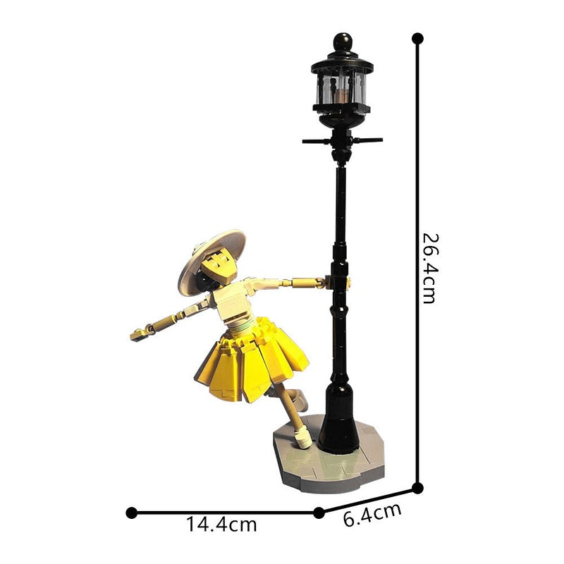Paris Dancer MOC Figure Building Kit | Elegant Performance Display Model - 5
