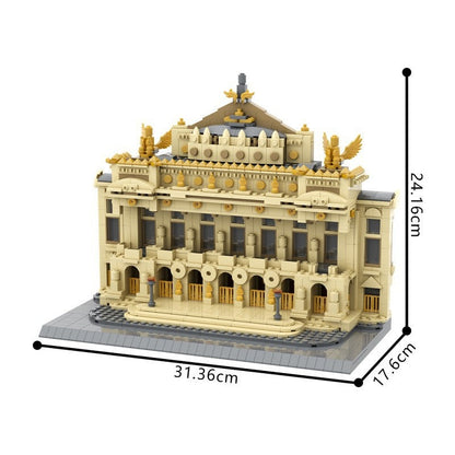 Paris Opera House Palais Garnier MOC Architecture Building Kit - 4