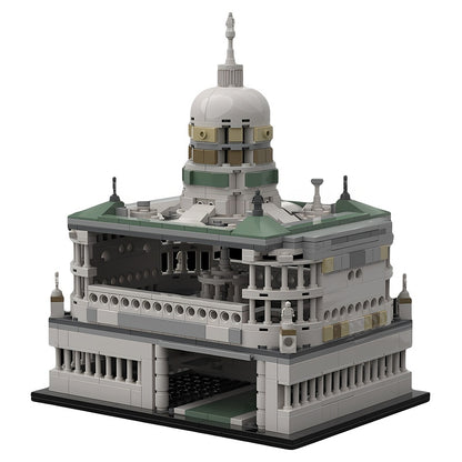 Parking Deck with Removable Domed Top MOC Building Kit - 1