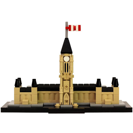 parliament buildings of canada building set | moc-0182 - 1