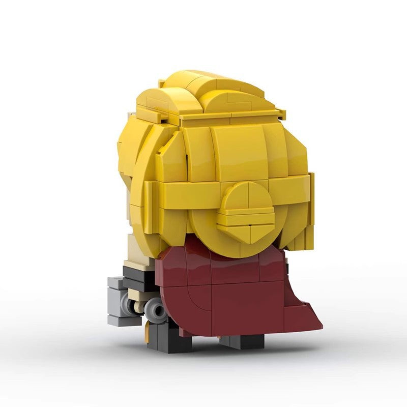 party thor brickheadz building set | marvel | moc-106333 - 3