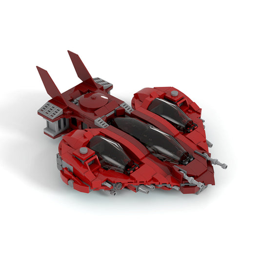 Pata'Herz-class Xxploration Craft Building Kit | LEGO-Compatible MOC - 1
