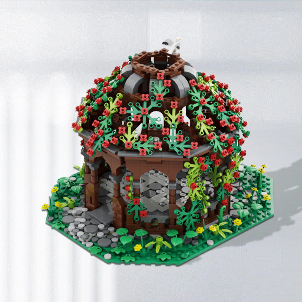 pavillion building set | moc-124111 - 1