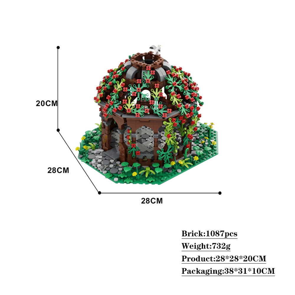 pavillion building set | moc-124111 - 3