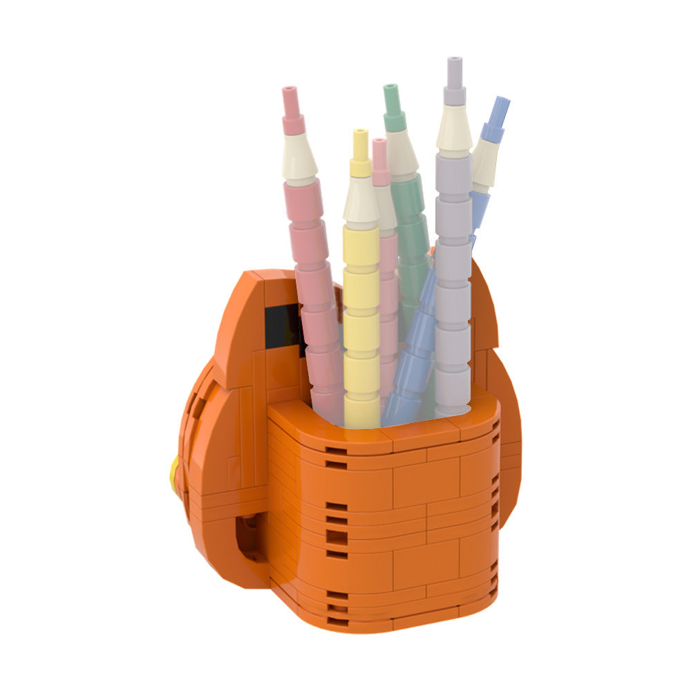 pencil pot building set | garfield | moc-206396 - 3