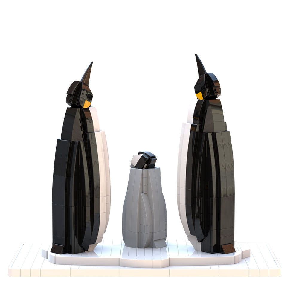 penguin family building set | moc-224007 - 4
