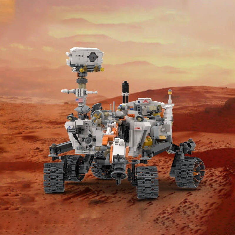 Perseverance Mars Rover MOC Building Kit | Space Exploration Model - 8