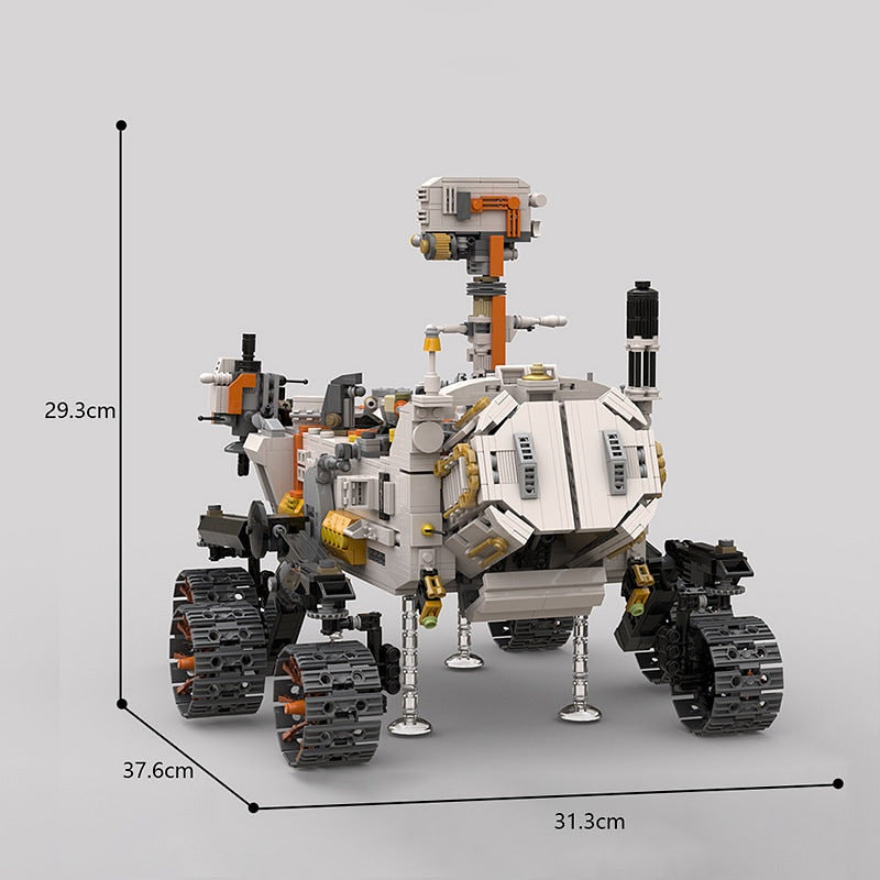 Perseverance Mars Rover MOC Building Kit | Space Exploration Model - 9